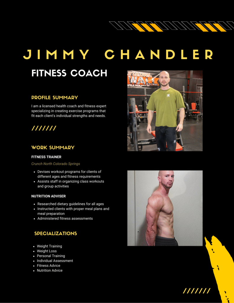 Trainer Jimmy Cole Fit